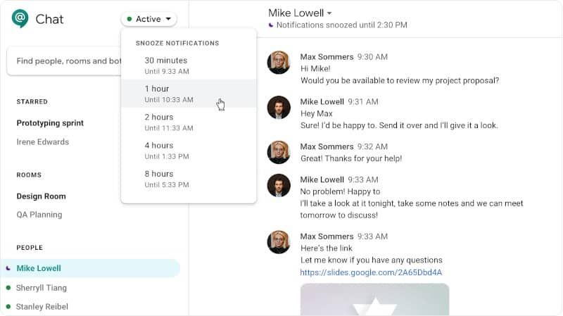 google hangouts chat