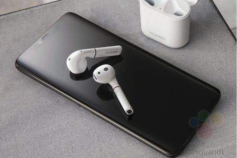 Huawei Mate 20 Pro yanında AirPods benzeri kulaklıkla görüntülendi