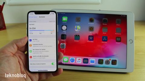 ios 12 çocuklar için ekran süresi