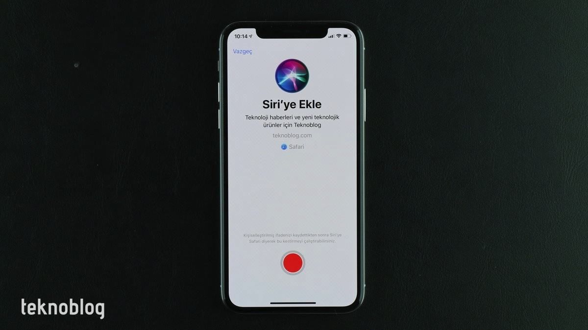 ios 12 siri kestirmeleri