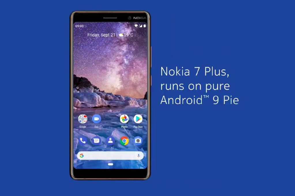 nokia 7 plus android 9 pie