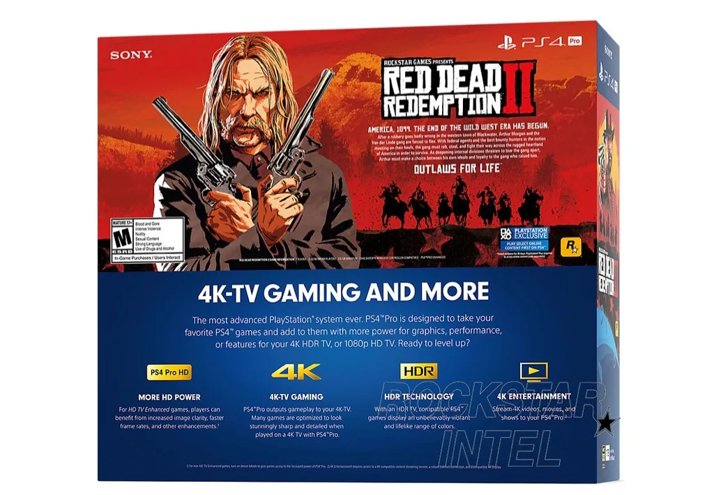 Red Dead Redemption 2 için PS4 Pro’da 105 GB alan açmak gerekecek