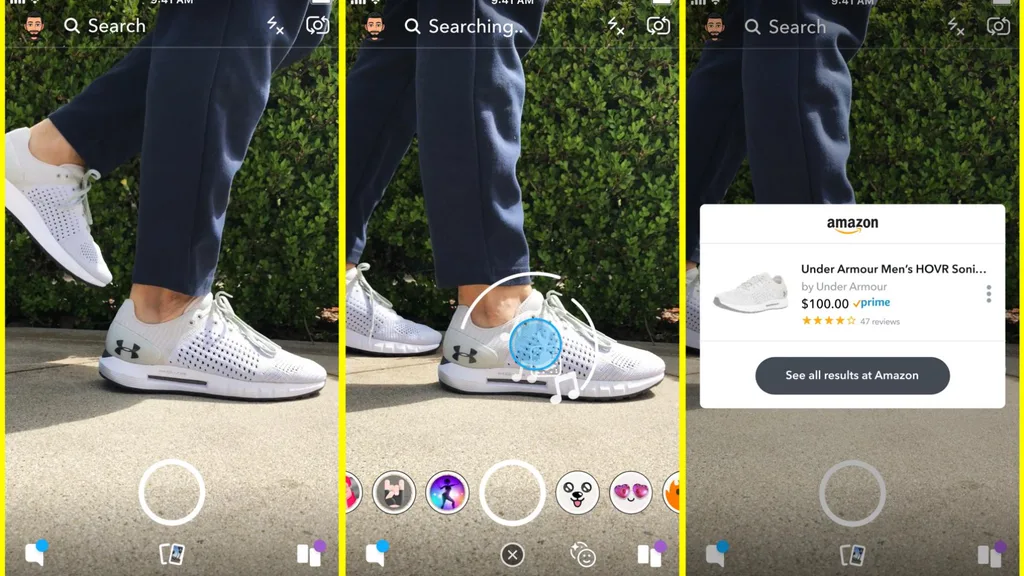 Snapchat Amazon üzerinde hızlı alışveriş imkanı sağlıyor