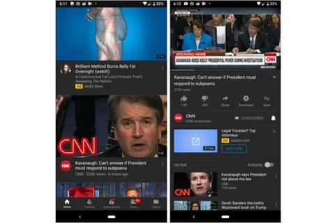 YouTube Android uygulaması sonunda koyu temaya kavuştu