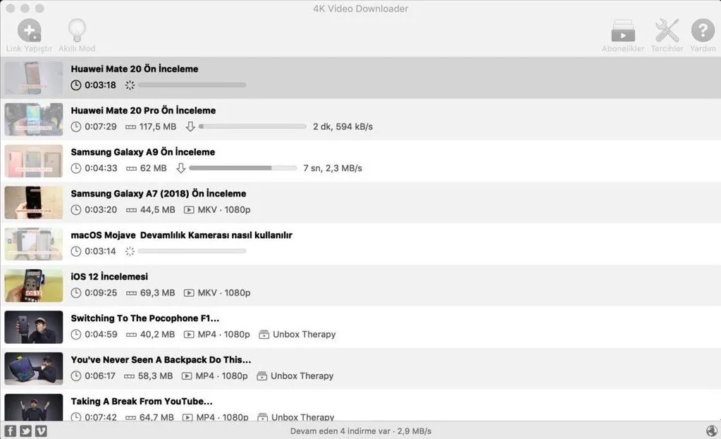 4K Video Downloader: YouTube videolarını kolayca indirin