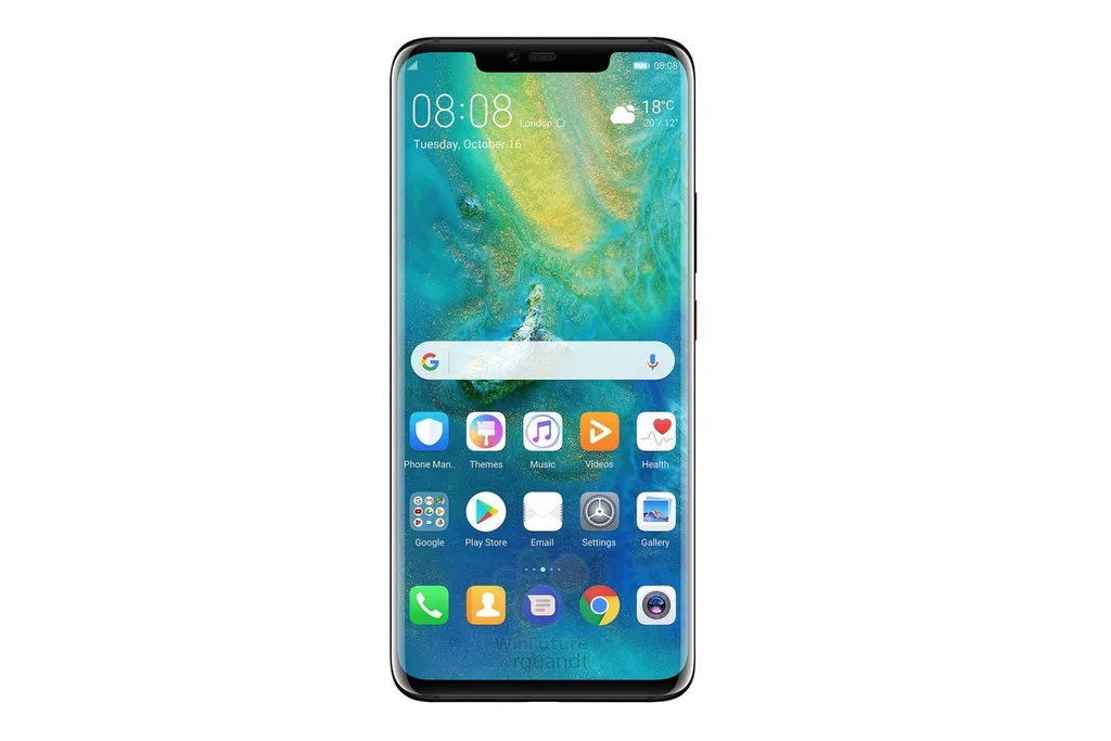 Huawei Mate 20 Pro sızıntısı tasarımı ve özellikleri tamamen gösteriyor