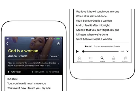 Apple Music iOS üzerinde Genius’ın desteğiyle şarkı sözlerini gösterecek