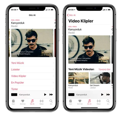 Türkiye’nin iPhone X ile çekilen ilk video klibi önce Apple Music’te