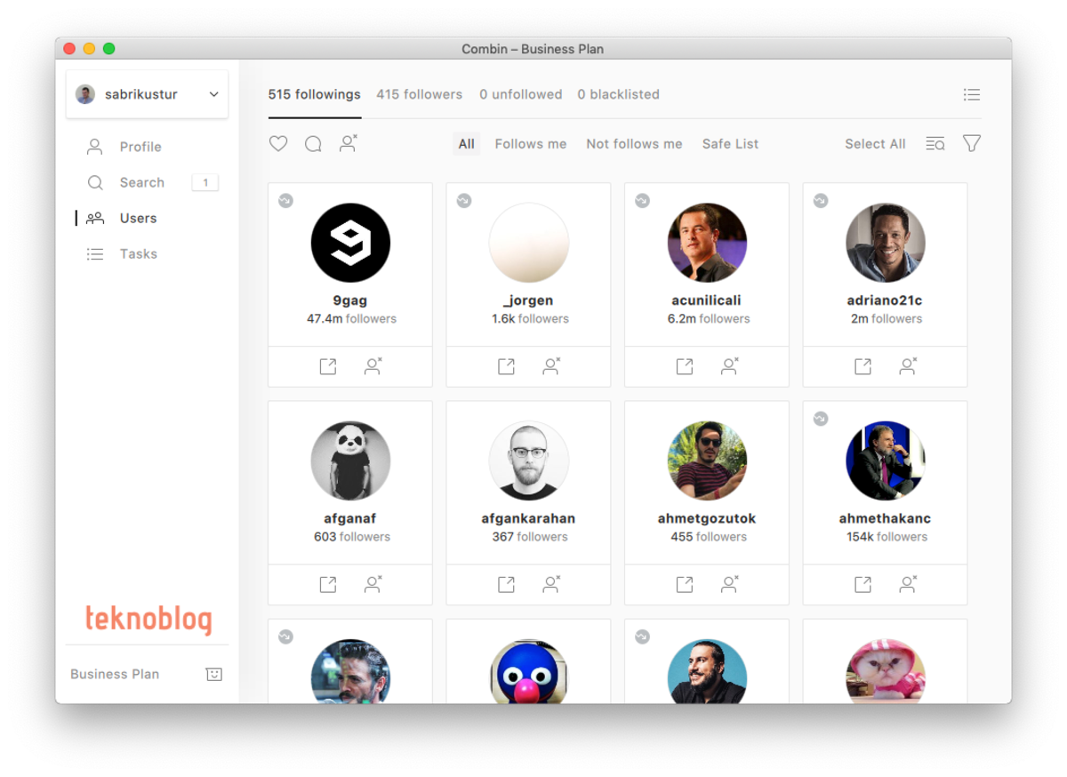 Combin: Instagram’da daha fazla takipçi elde etmenin pratik yolu