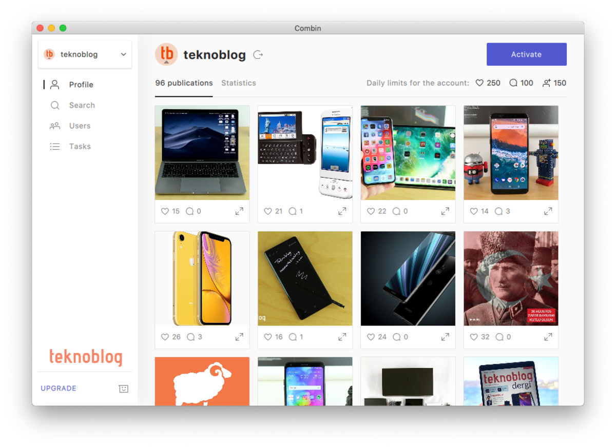 Combin: Instagram’da daha fazla takipçi elde etmenin pratik yolu