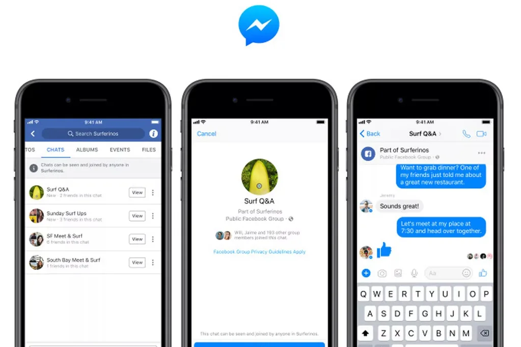 Facebook Gruplar’a toplu mesajlaşma özellikleri geldi