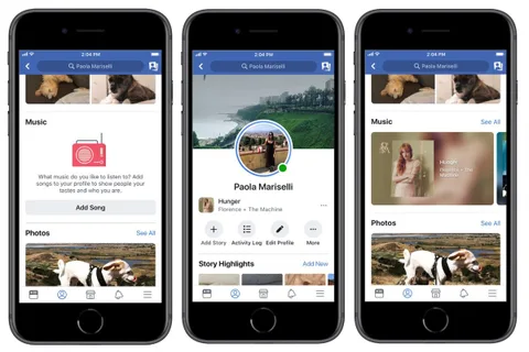 Facebook profillerine ve hikayelere müzik eklenebilecek