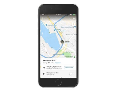 Google Haritalar iOS uygulamasıyla tahmini varış zamanı paylaşılabilecek