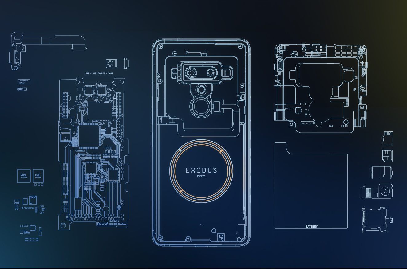 HTC Exodus 1 blockchain telefonu için ön sipariş dönemi başladı