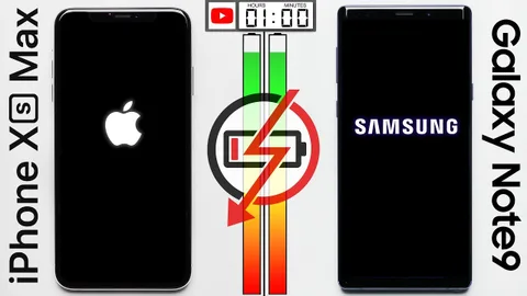 Galaxy Note 9 ve iPhone Xs Max pil testinde karşı karşıya – Video