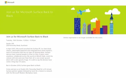 Microsoft siyah renkli Surface modellerini doğruladı
