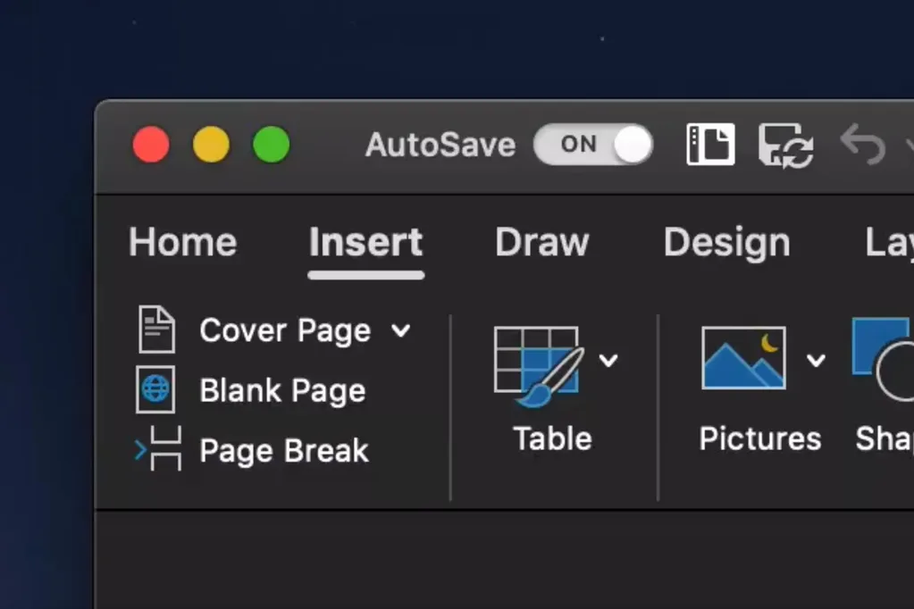 Office Mac uygulamaları için koyu mod geliyor