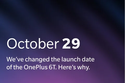 OnePlus 6T tanıtımı Apple etkinliği yüzünden bir gün öne çekildi