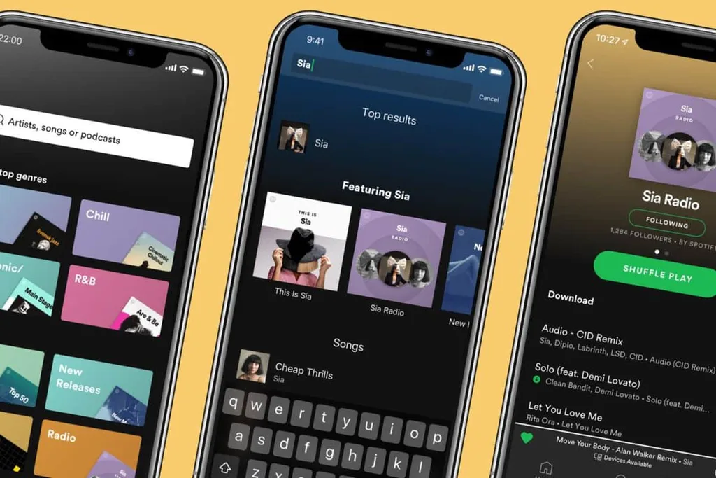 Spotify müzik önerilerinin arasına podcast yerleştirmeyi test ediyor