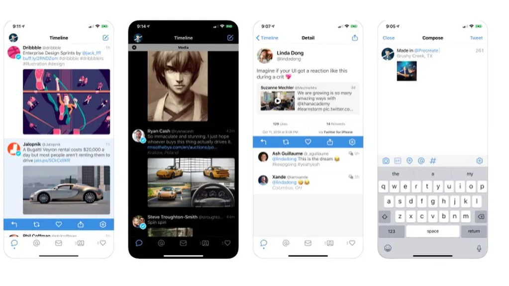 Tweetbot iOS uygulaması koyu renk modunu OLED’e uygun hâle getiriyor