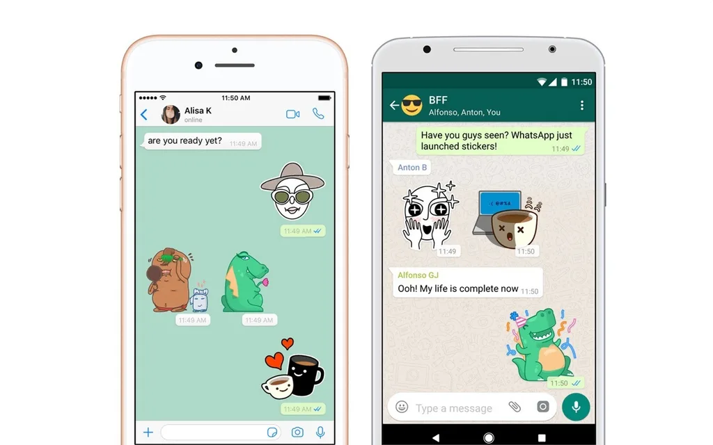 WhatsApp nihayet çıkartma desteği sunmaya başlıyor