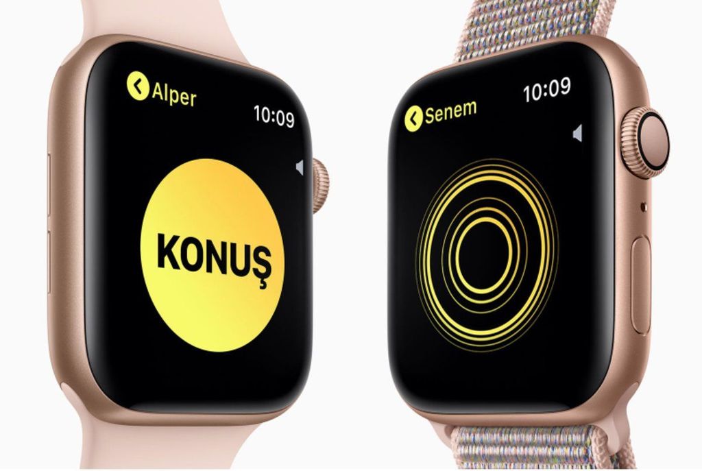 apple watch walkie-talkie
