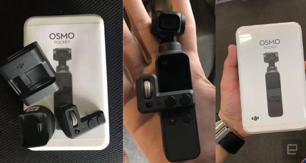 DJI Osmo Pocket kamera tanıtım öncesinde internete sızdı
