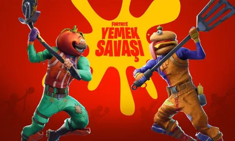 Fortnite Yemek Savaşı moduyla eğlenceye farklı bir boyut ekliyor