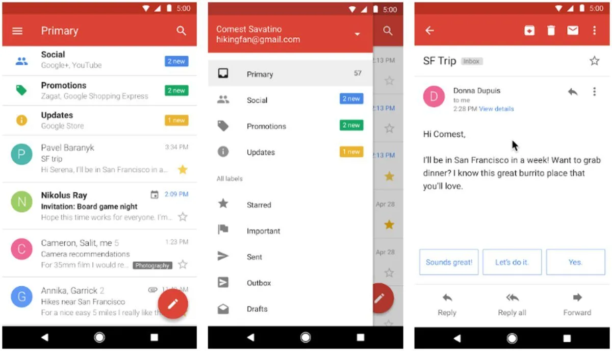 gmail go