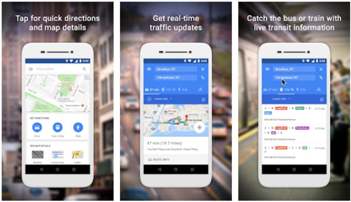 google maps go