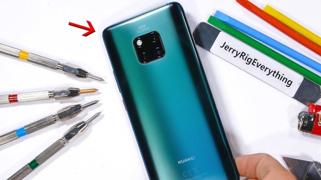 huawei mate 20 pro sağlamlık testi