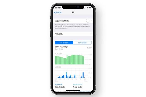 iphone pil sağlığı
