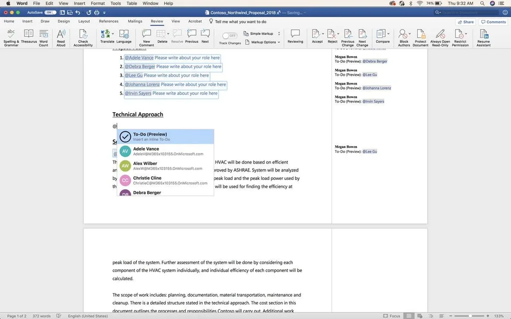 Microsoft Word ortak çalışmayı kolaylaştıracak bir özelliğe kavuşuyor