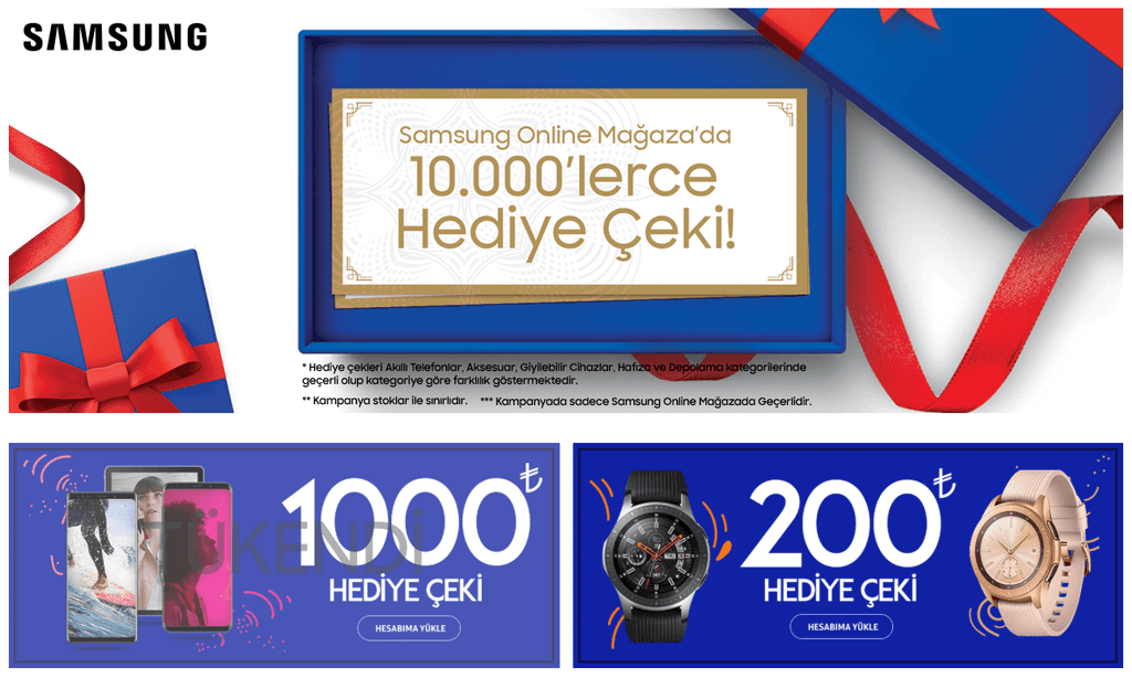 samsung galaxy kampanyası
