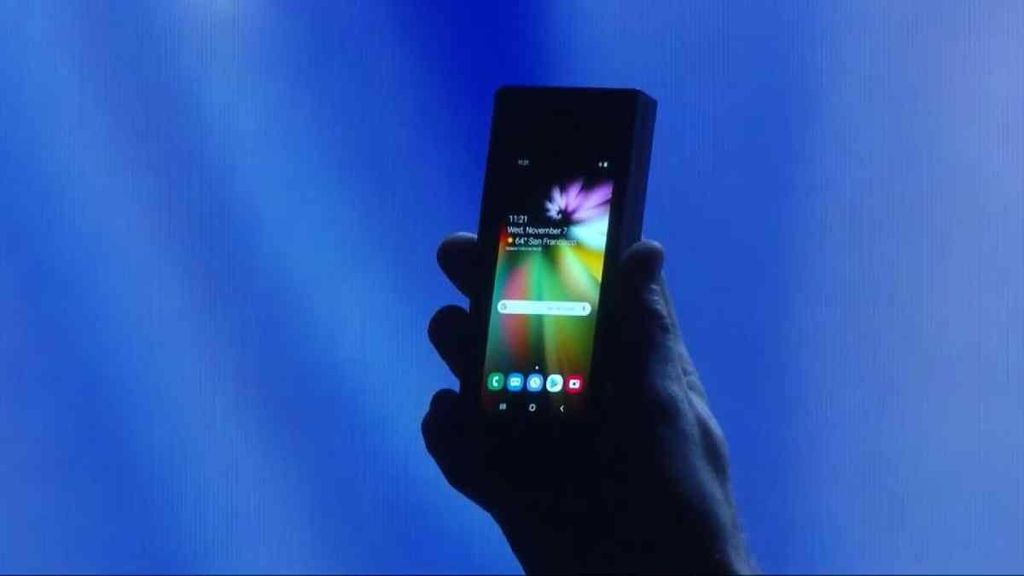 samsung katlanabilir ekran