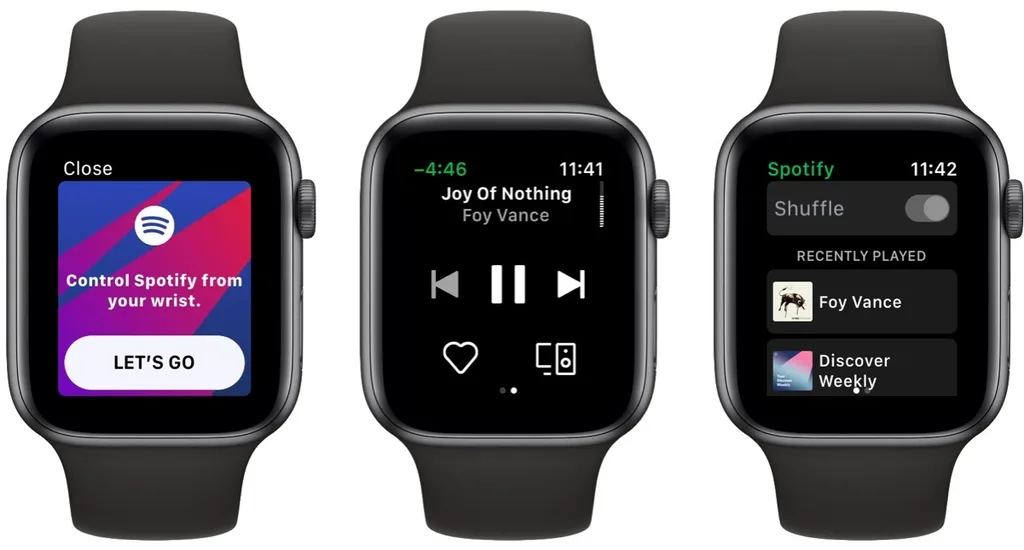 Spotify Apple Watch uygulaması kullanıcılarla buluşmaya başladı