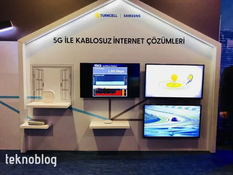 Turkcell ve Samsung’dan Türkiye’nin ilk canlı 5G deneyimi