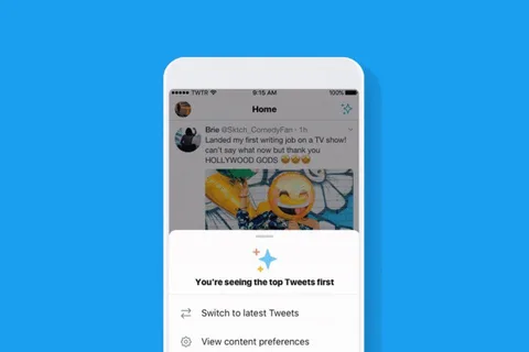 Twitter en yeni ve popüler tweetler arasında kolay geçişi test ediyor