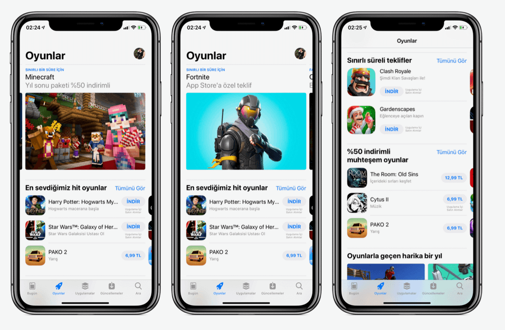 apple app store yılbaşı