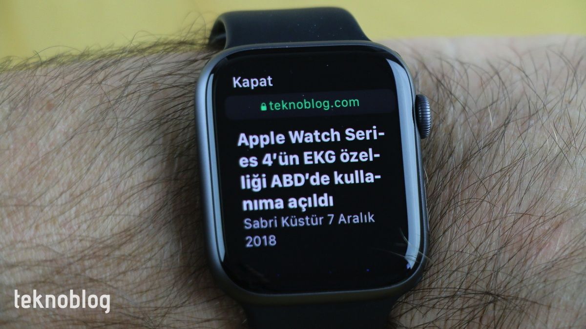 Apple Watch Series 4 İncelemesi
