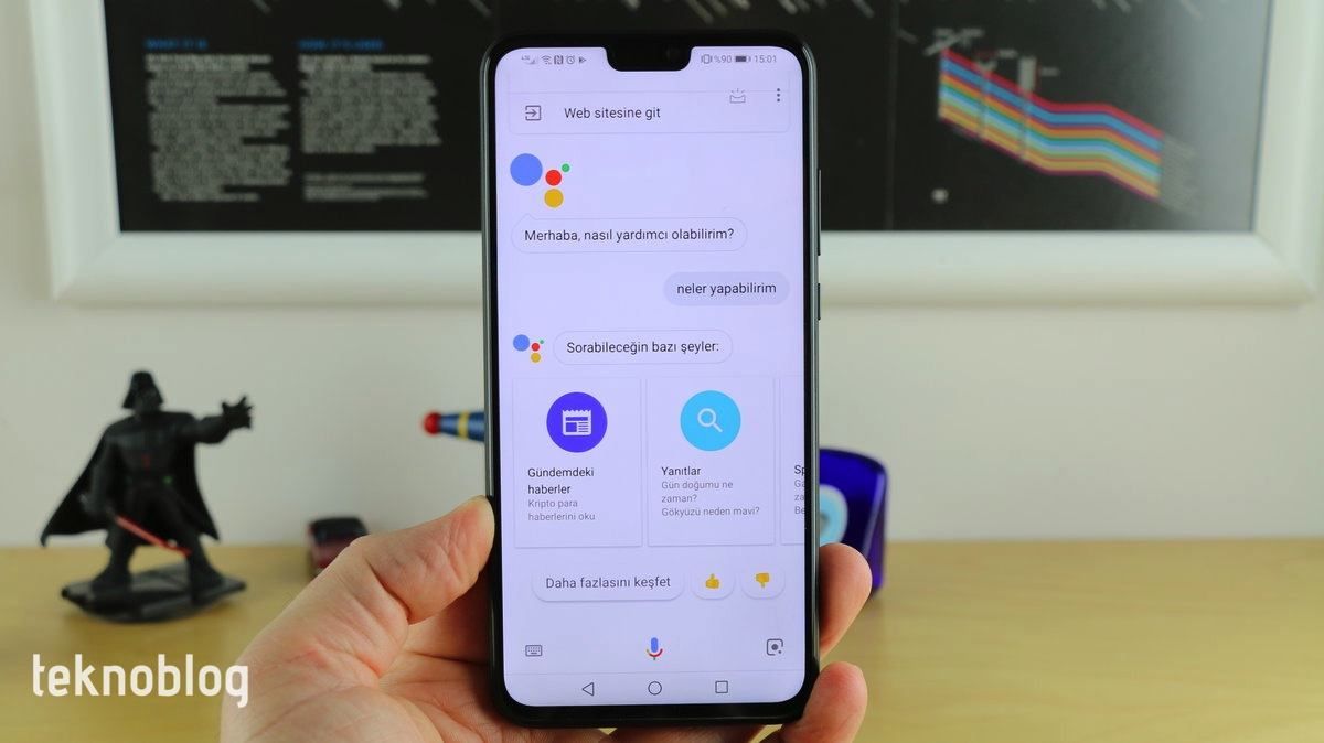 google asistan türkçe