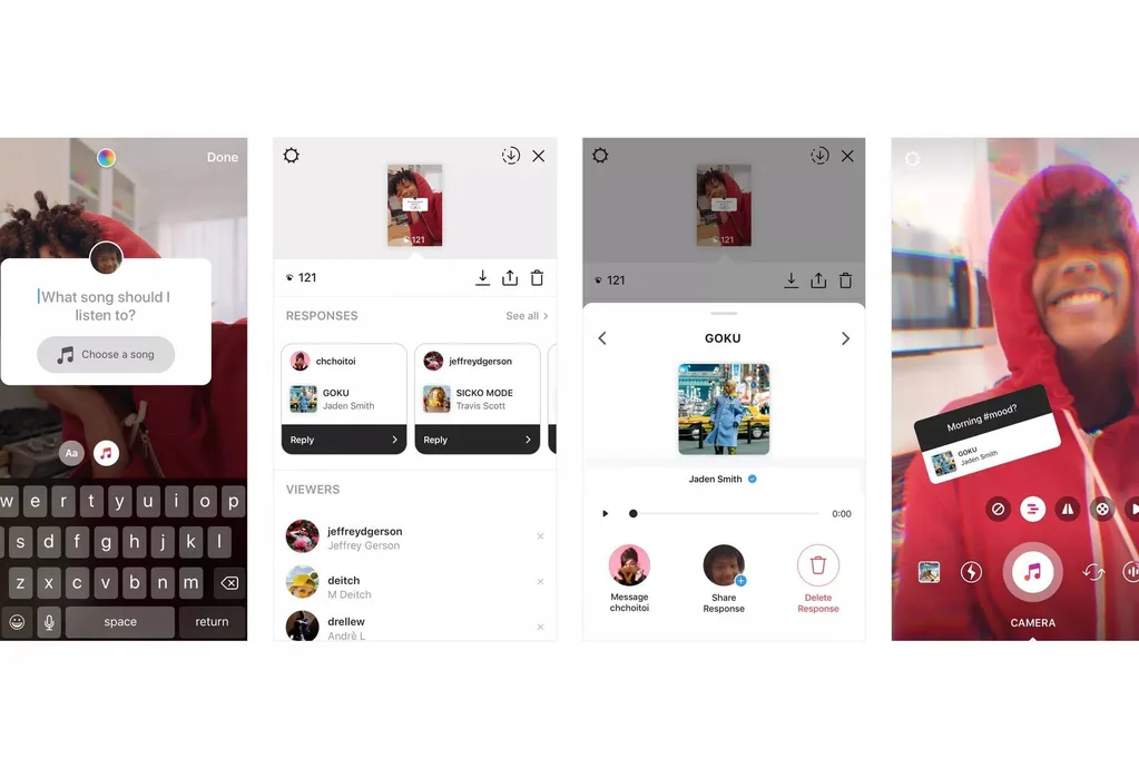 Instagram Hikayeleri soru çıkartmalarının kullanım alanı genişliyor