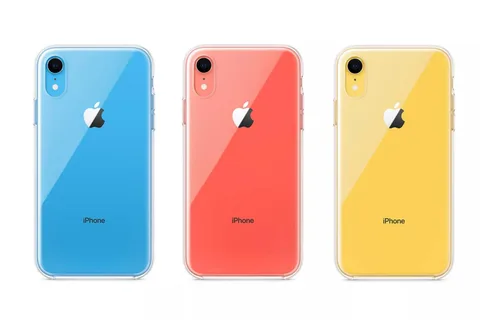 iPhone XR Şeffaf Kılıf Apple online mağazaya geldi