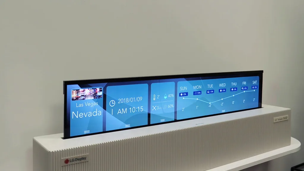 LG’nin rulo yapılabilir TV’sini CES 2019’da görebiliriz