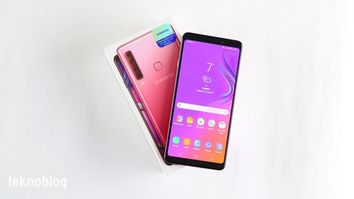 samsung galaxy a9 kutu açılımı