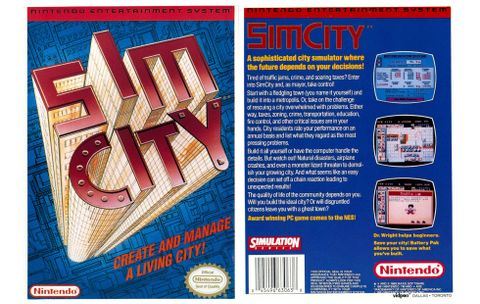 simcity nes