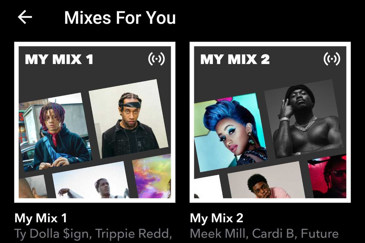 tidal my mix