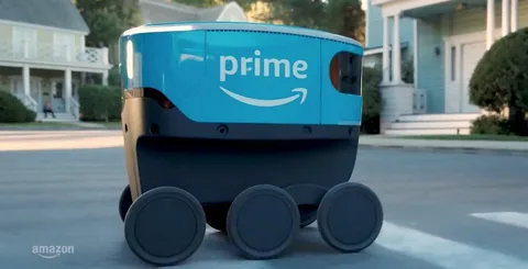 Amazon kurye robotlarının yarışına Scout ile katılıyor