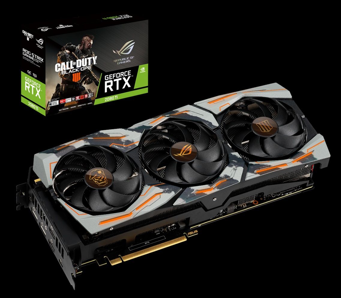asus rog strix 2080 ti call of duty ekran kartı