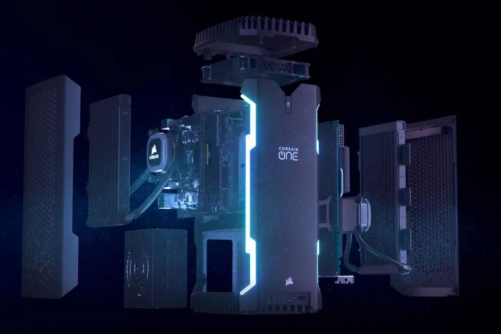 Corsair One serisinde güç ve kompakt tasarımı bir arada sunuyor